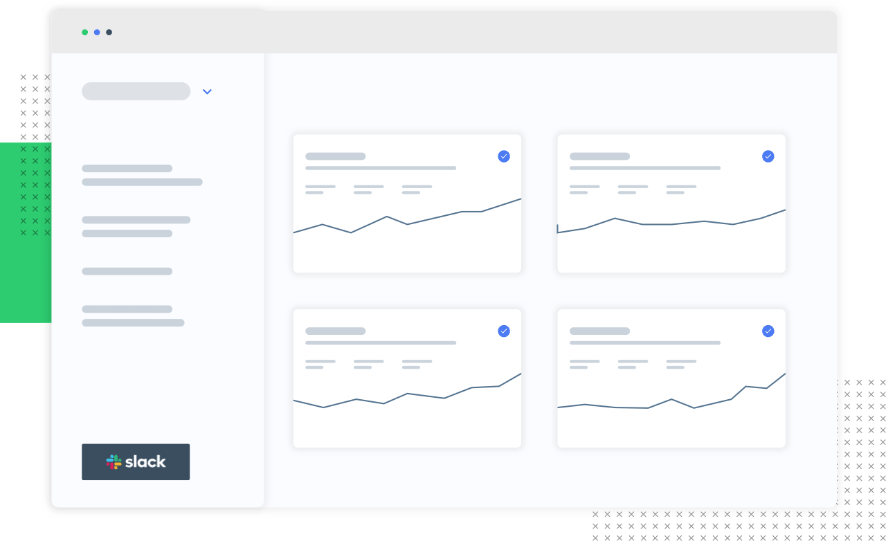 gray dashboard with fake diagrams